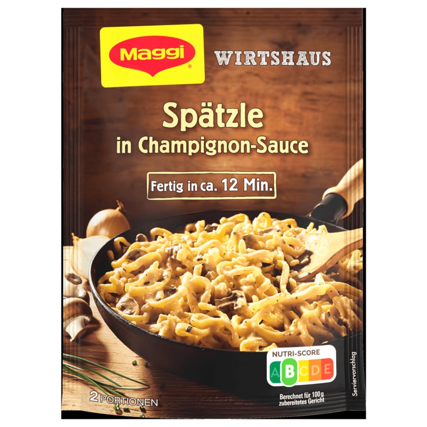 Maggi Wirtshaus Spätzle in Champignon-Sauce 123g